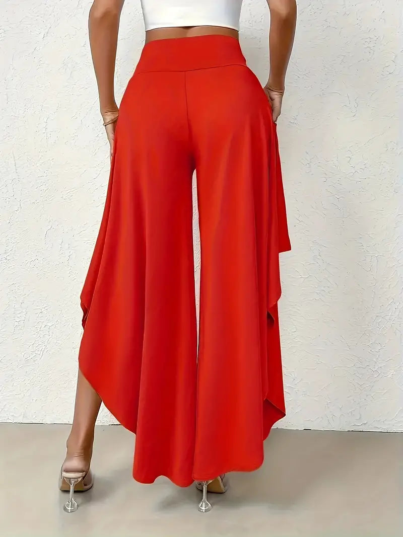 Samira – Elegante Hose mit asymmetrischem Saum