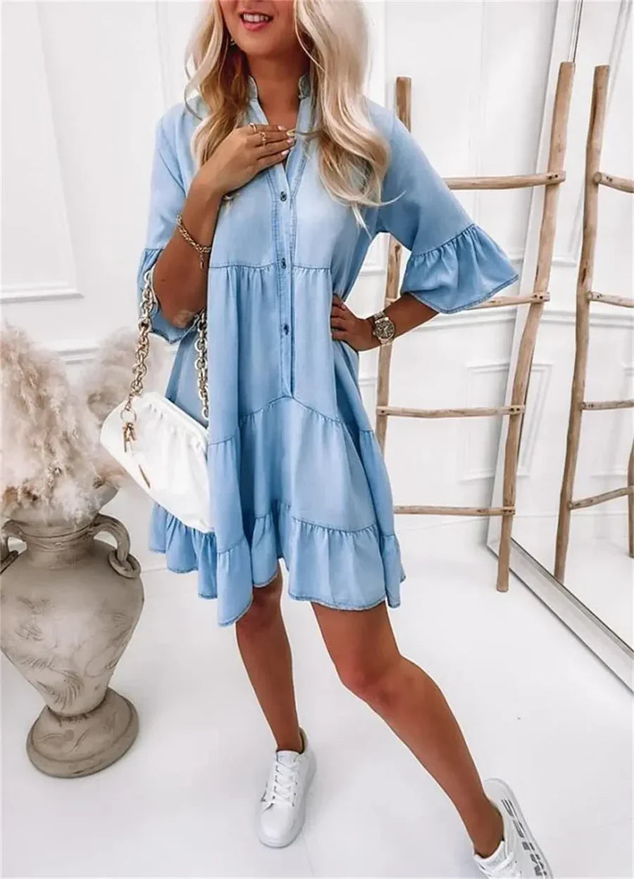 Mabel - Denim-Kleid für Frauen