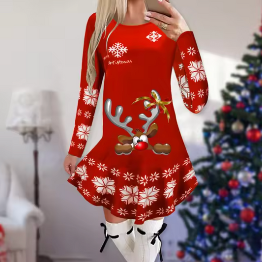 Sally - Kleid mit Weihnachtsthema