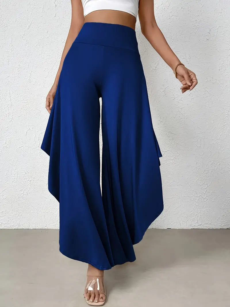 Samira – Elegante Hose mit asymmetrischem Saum