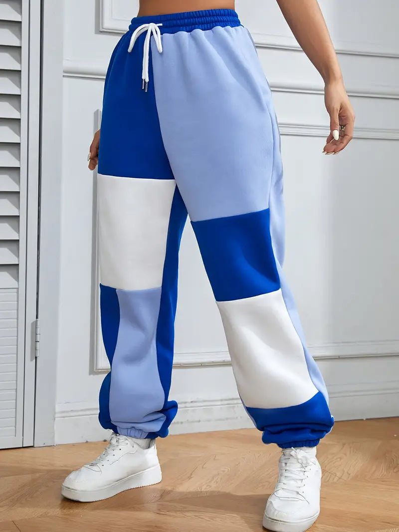 Belle – Stylische Jogginghose mit Farbblockdesign