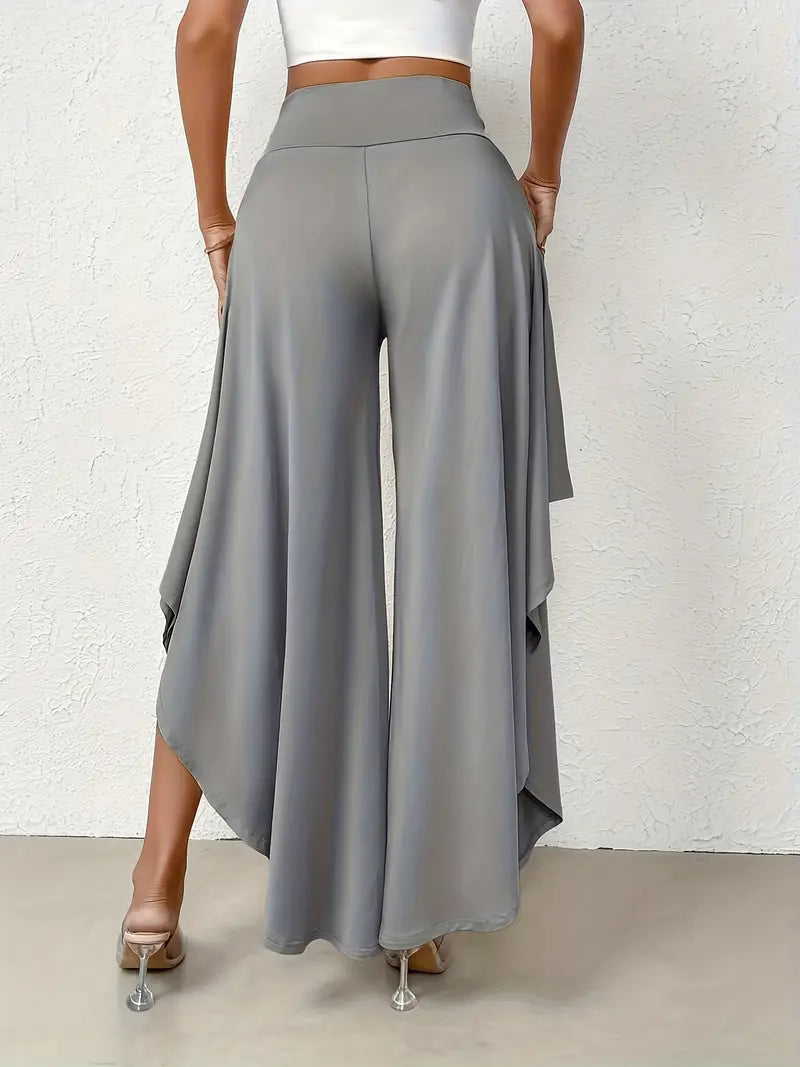 Samira – Elegante Hose mit asymmetrischem Saum