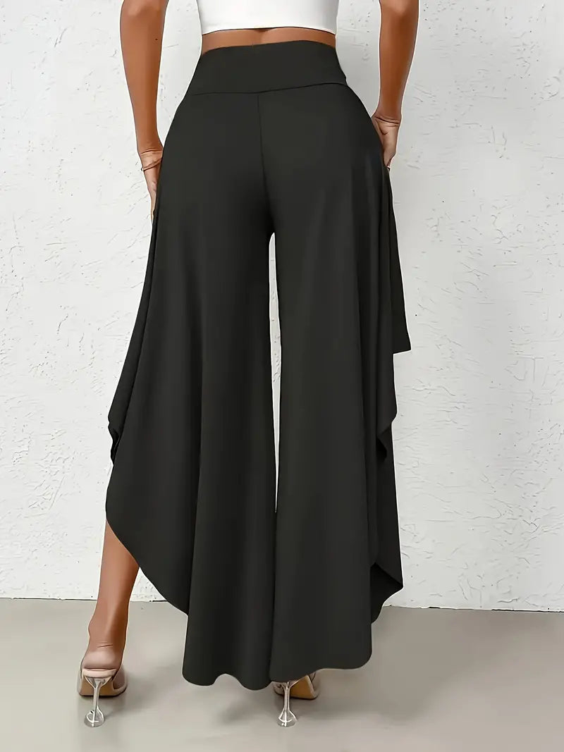 Samira – Elegante Hose mit asymmetrischem Saum