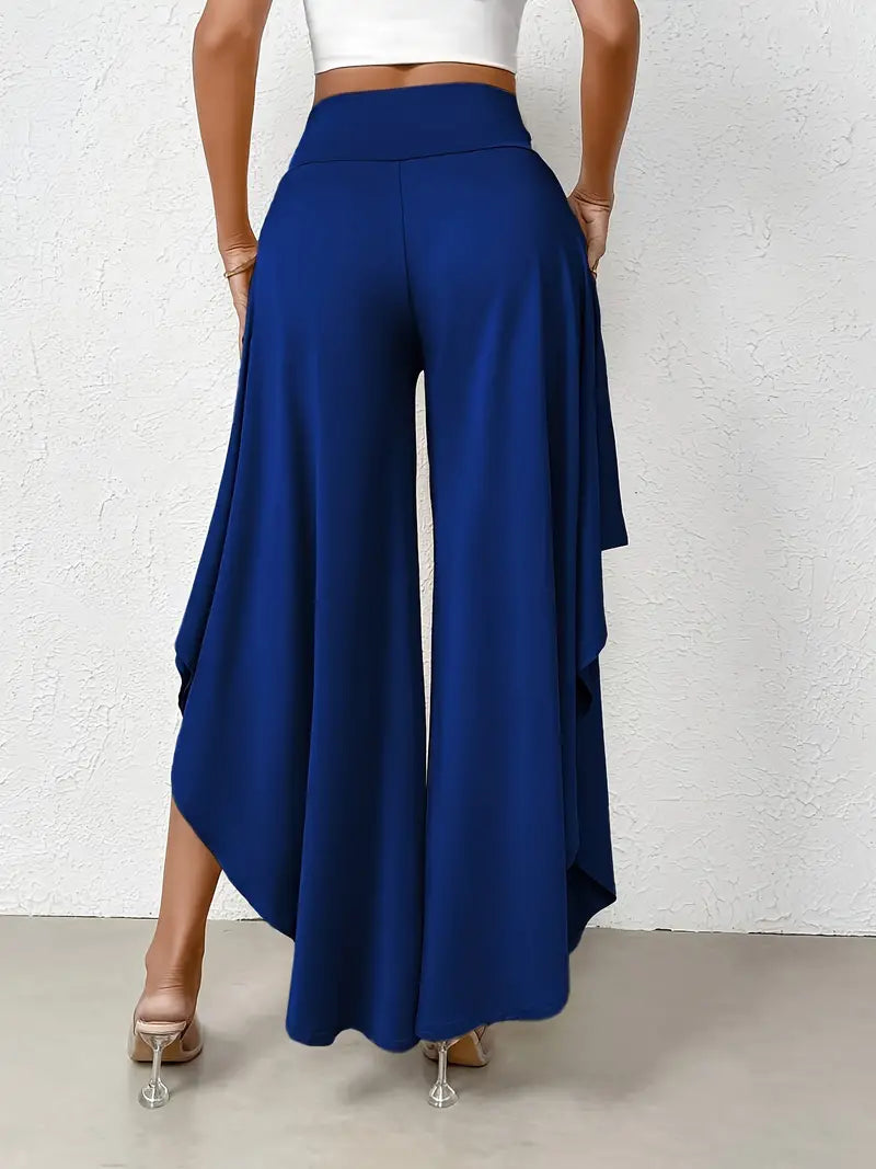 Samira – Elegante Hose mit asymmetrischem Saum