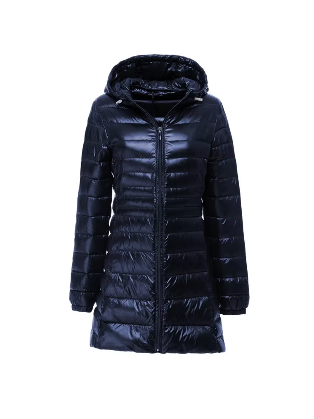 Sandra – Lange wattierte Jacke