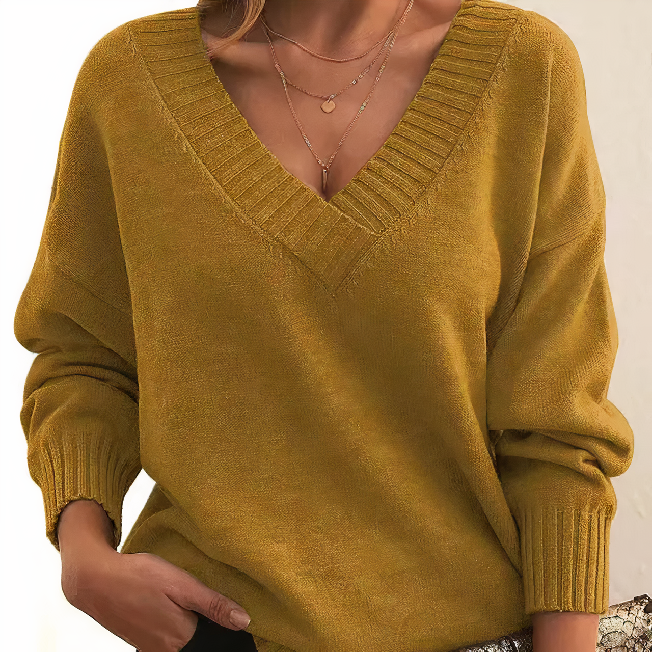 Stilvoller Kaschmir-Pullover - Autumn