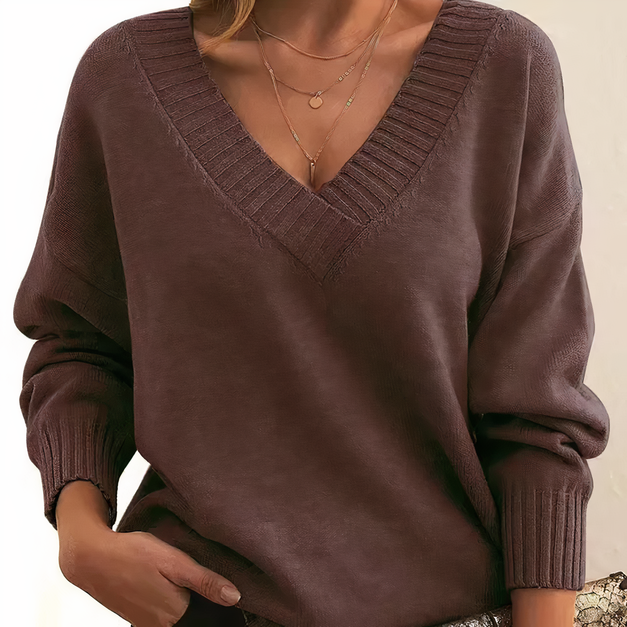 Stilvoller Kaschmir-Pullover - Autumn