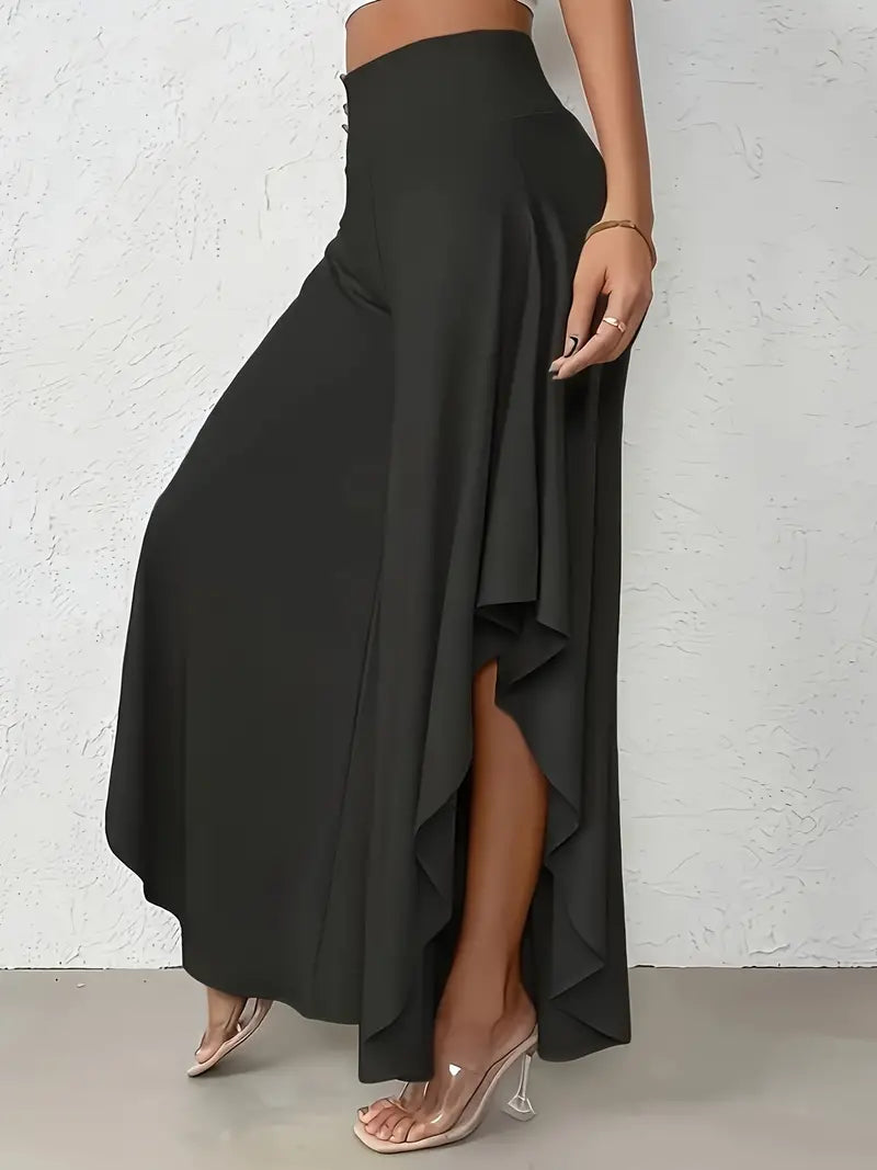 Samira – Elegante Hose mit asymmetrischem Saum