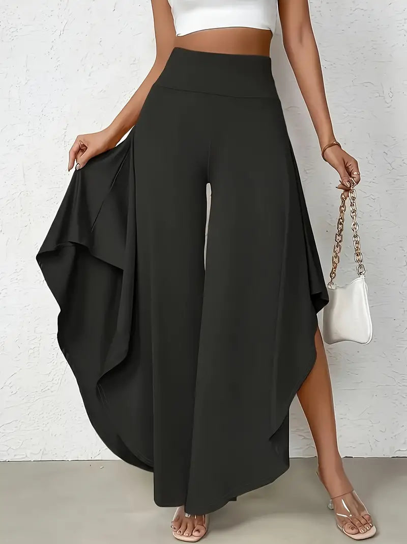 Samira – Elegante Hose mit asymmetrischem Saum