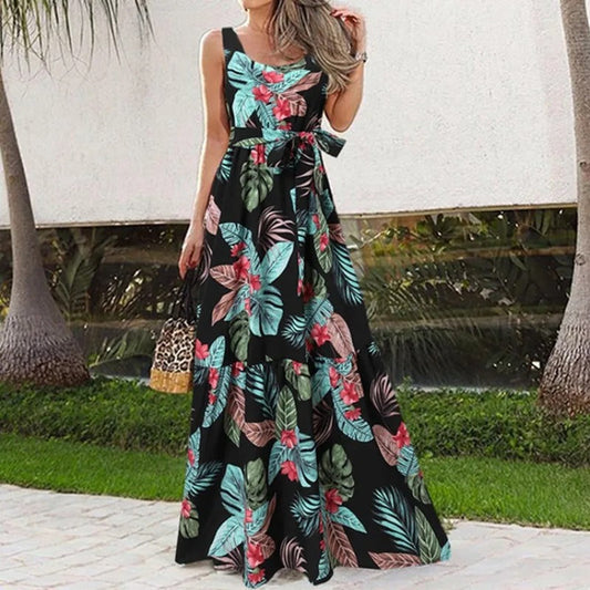 Adina - Lockeres Kleid mit Blumenprint